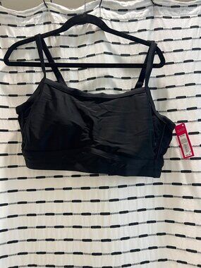Black bikini top
